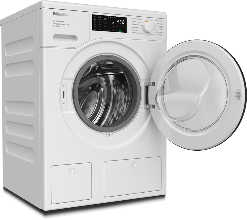 Miele 8kg Washing Machine - Lotus White - Steam Care | WEB685