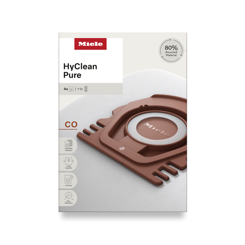 Miele HyClean Pure CO vacuum cleaner bag | 12557080 Miele Vacuum Accessories Euronics Ireland