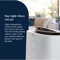DeLonghi Pinguino AP98 GentleJet Portable Air Conditioner White | PACAP98GENTLEJE