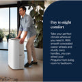 DeLonghi Pinguino AP98 GentleJet Portable Air Conditioner White | PACAP98GENTLEJE