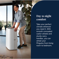 DeLonghi Pinguino AP98 GentleJet Portable Air Conditioner White | PACAP98GENTLEJE