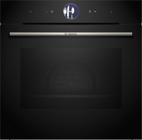 Bosch Series 8 Built-in Steam Oven with FullSteam & Air Fry – Black | HSG7364B1B