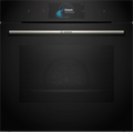 Bosch Series 8 built-in single oven with steam function in Black