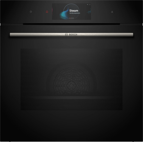 Bosch Series 8 Built-In Steam Oven - Black | HSG7584B1