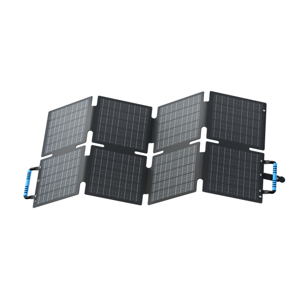 BLUETTI SORA 60 60W Portable Solar Panel - unfolded front view