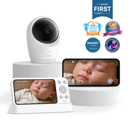 eufy Baby Monitor E21, White | E8354221