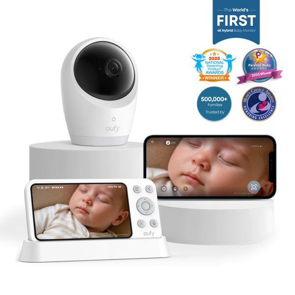 eufy Baby Monitor E21, White - official product image