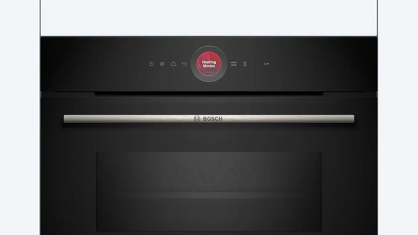 Bosch Series 8 60cm 45 litre built in single oven with microwave function | CMG7241B1B