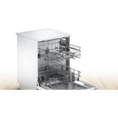 Bosch Series 2 free-standing dishwasher 60 cm White | SMS26AW08G Bosch Dishwasher Euronics Ireland