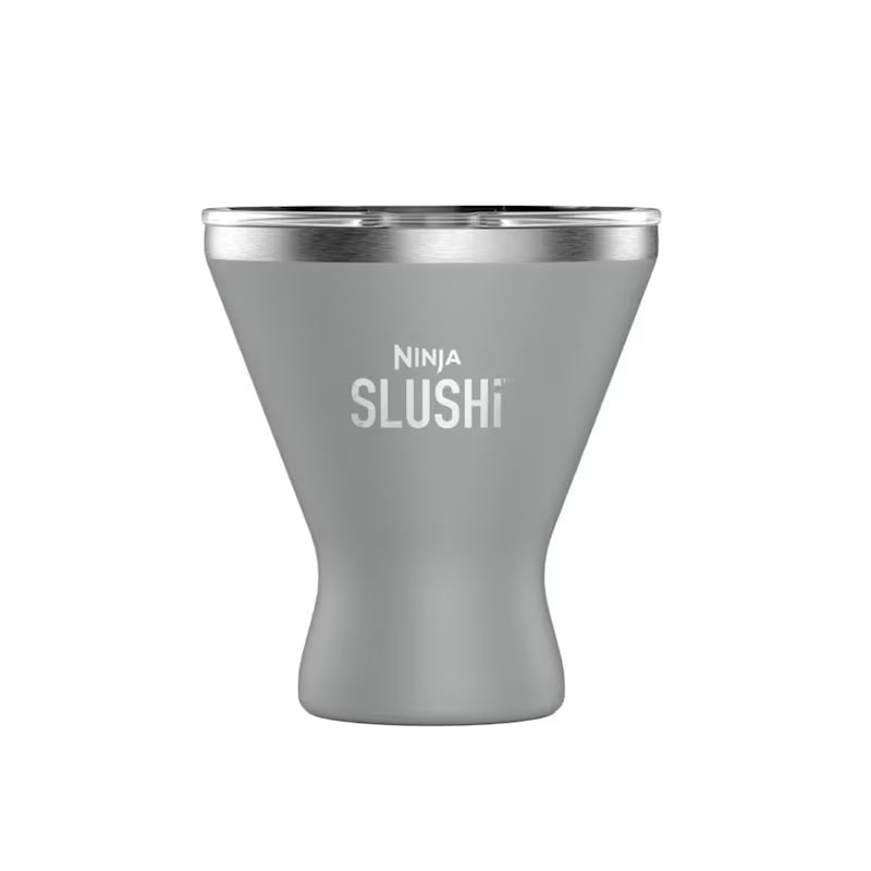 Ninja SLUSHi insulated cocktail cup with lid in Grey, studio product shot