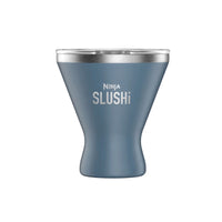 Ninja SLUSHi insulated cocktail cup with lid in Denim Blue, studio product shot