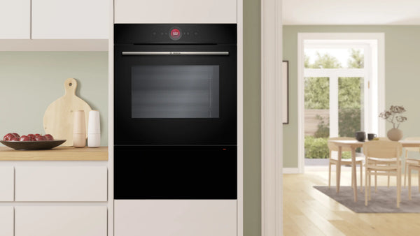 Bosch BID7101B1B Series 8 built-in 29cm warming drawer in Black