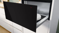Bosch BID7101B1B Series 8 built-in 29cm warming drawer in Black