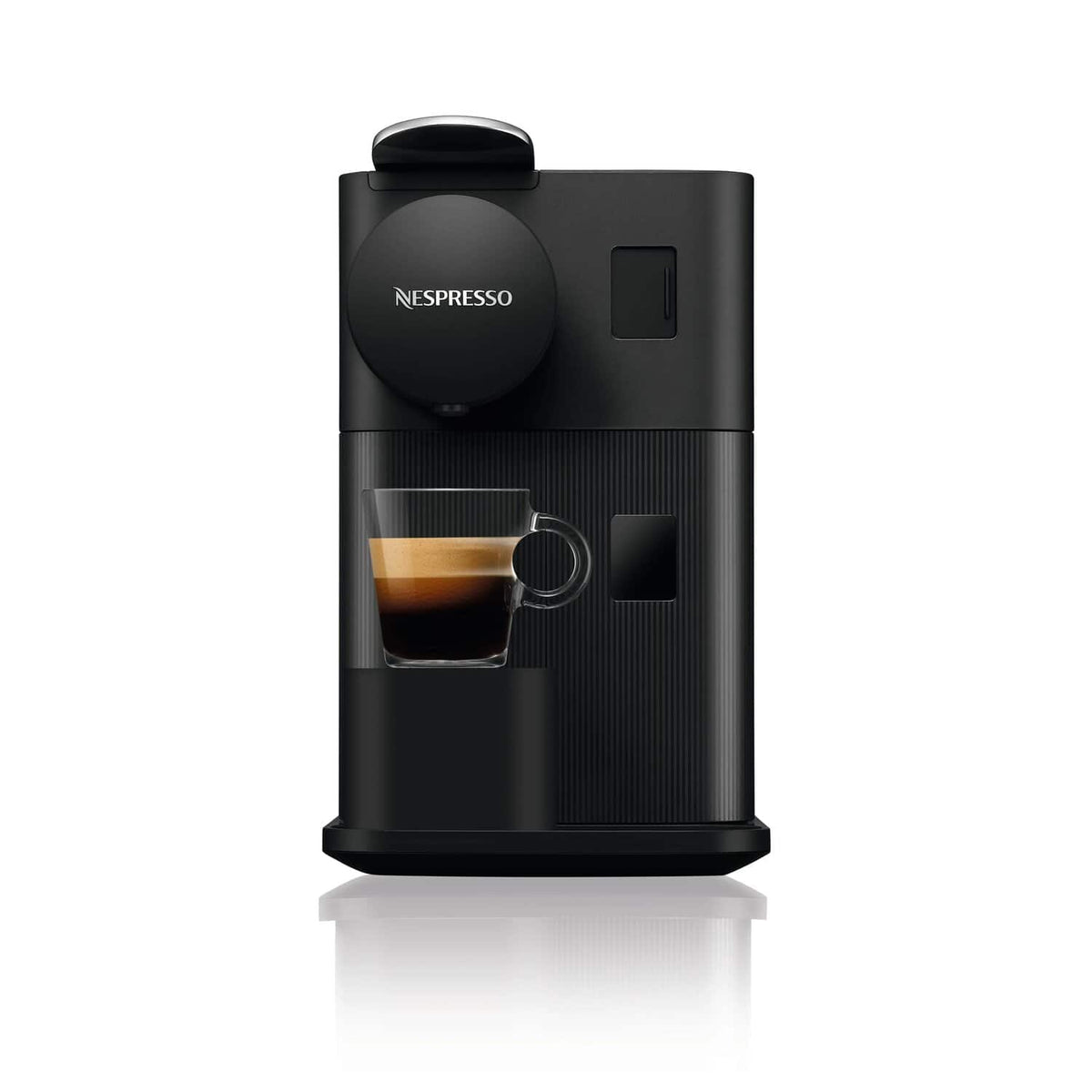De'Longhi Nespresso Lattissima One Coffee Machine - Black - front view