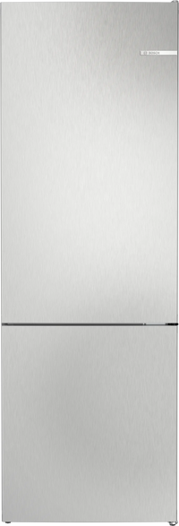 Bosch KGN492LDFG Series 4 freestanding fridge freezer in Stainless Steel Look