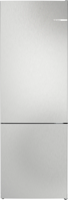 Bosch Series 4 Freestanding 70cm Fridge Freezer - Stainless Steel Look | KGN492LDFG