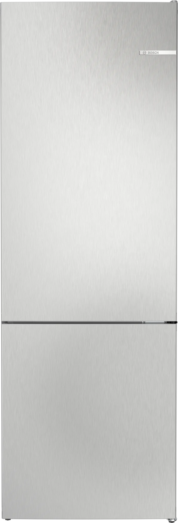 Bosch KGN492LDFG Series 4 freestanding fridge freezer in Stainless Steel Look