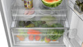 Bosch KGN492LDFG Series 4 freestanding fridge freezer in Stainless Steel Look