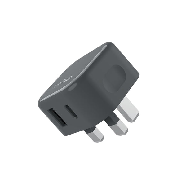 Veho 20W Dual Port USB Fast Charge Plug | VEH-20W-DUAL