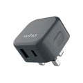 Veho 20W Dual Port USB Fast Charge Plug | VEH-20W-DUAL