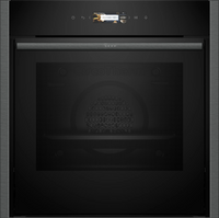 NEFF N70 Slide&Hide smart built-in single oven B54CR31G0B in Graphite-Grey