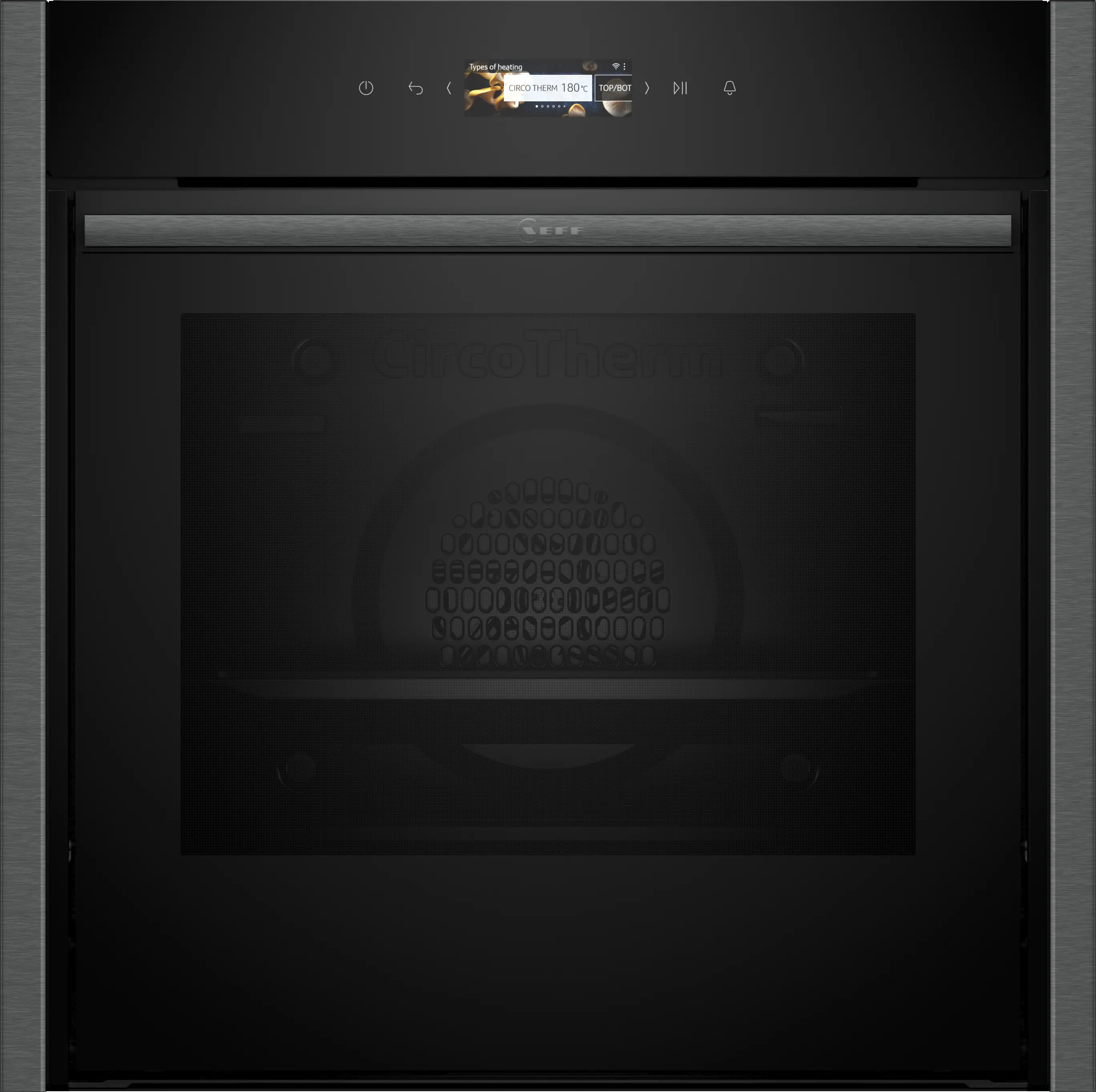NEFF N70 Slide&Hide smart built-in single oven B54CR31G0B in Graphite-Grey