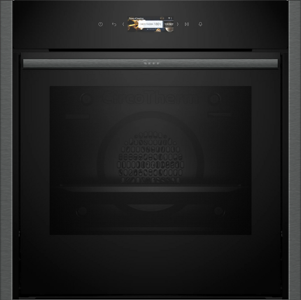 NEFF N70 Slide&Hide smart built-in single oven B54CR31G0B in Graphite-Grey