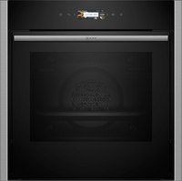 NEFF N70 Slide&Hide smart built-in single oven B54CR31N0B in Stainless Steel