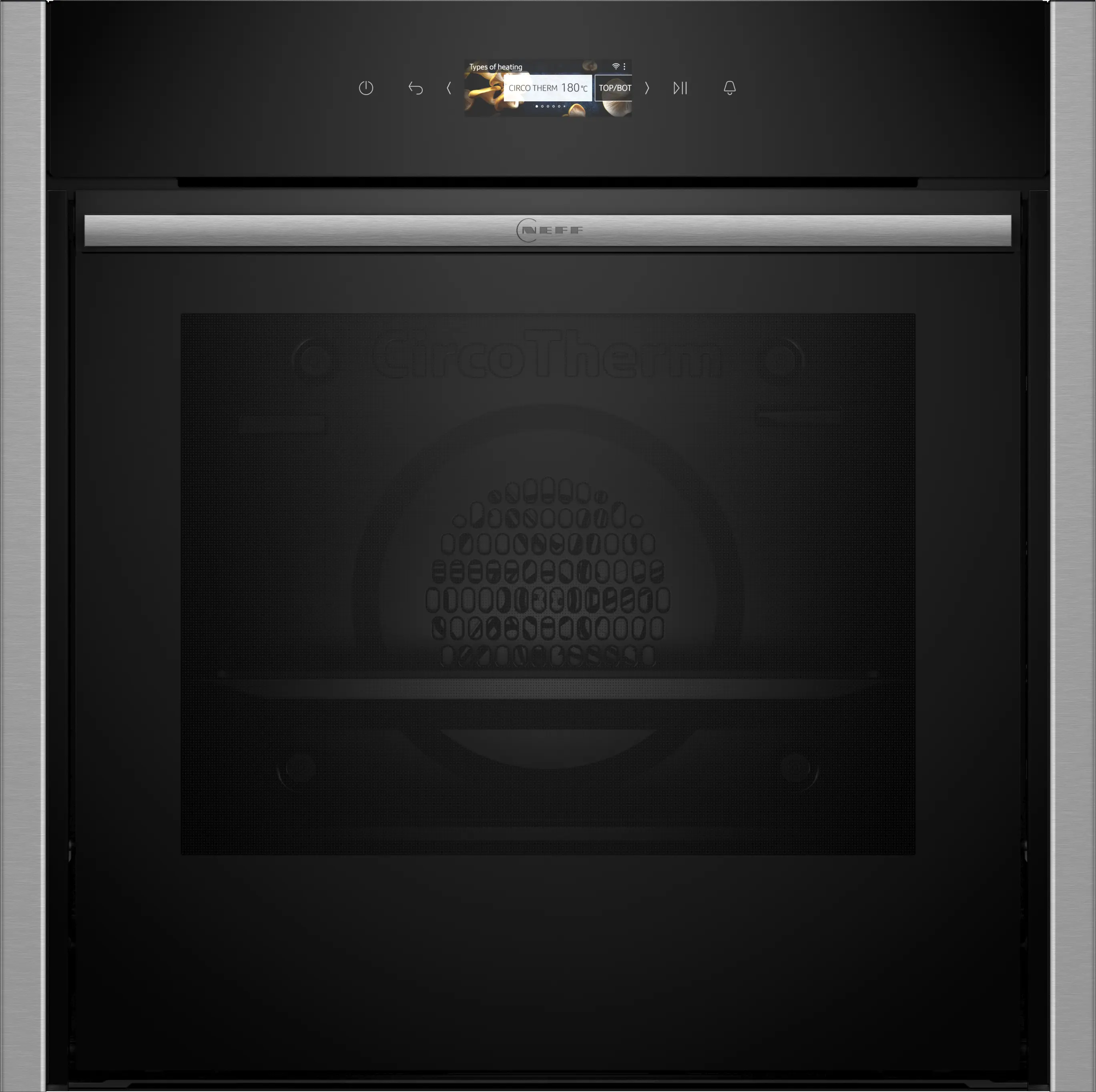 NEFF N70 Slide&Hide smart built-in single oven B54CR31N0B in Stainless Steel