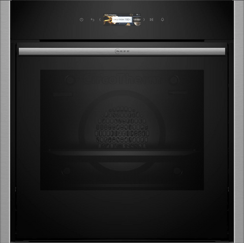 NEFF N70 Slide&Hide Smart Single Oven - Stainless Steel | B54CR31N0B