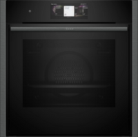 NEFF B64CT73G0B N90 Slide&Hide pyrolytic single oven in Graphite-Grey