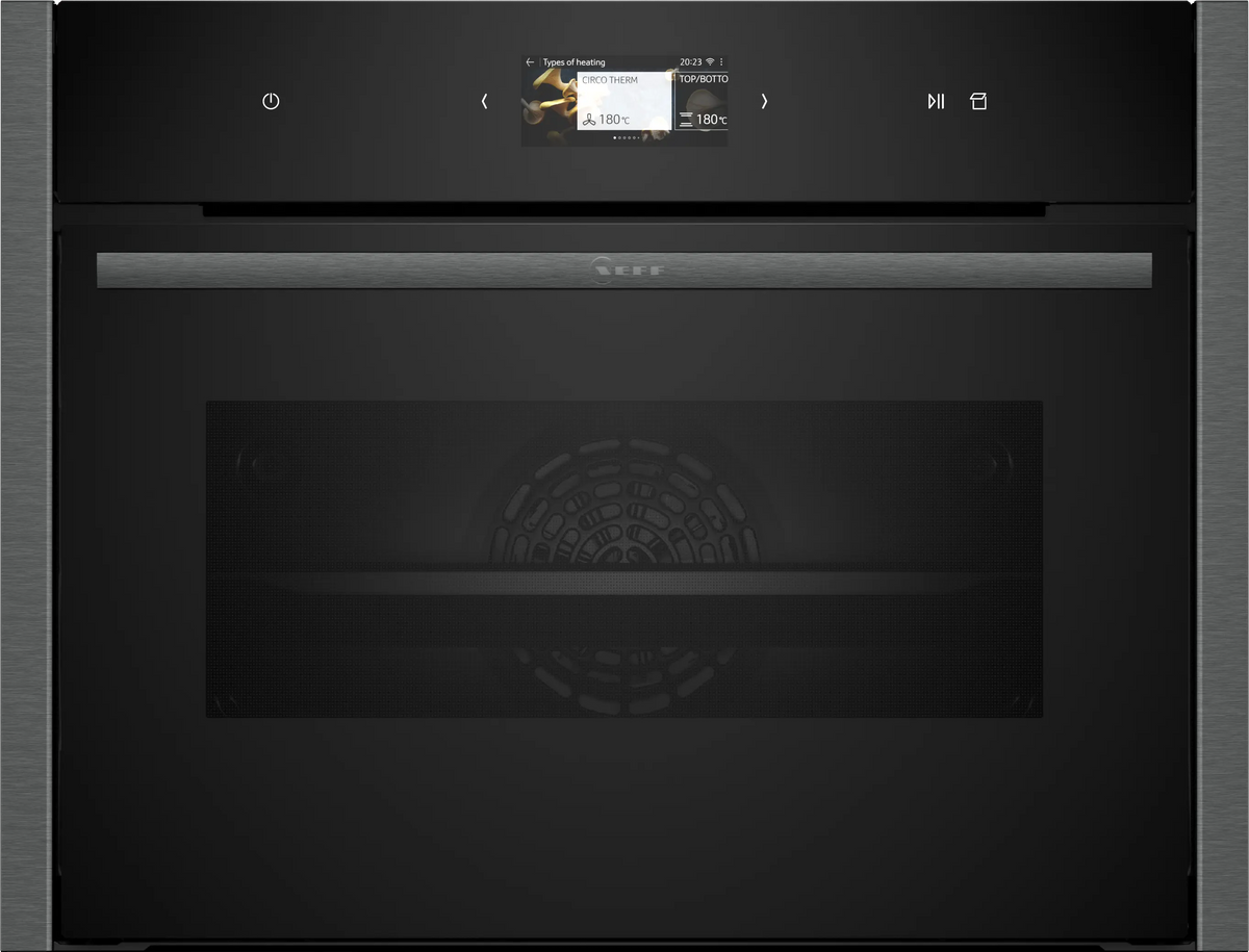NEFF N90 compact combi-steam oven C24FS31G0B in Graphite-Grey