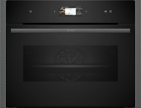 NEFF N90 Compact Combi-Steam Oven - Graphite-Grey | C24FS31G0B
