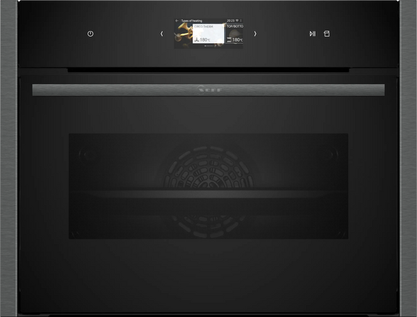 NEFF N90 compact combi-steam oven C24FS31G0B in Graphite-Grey