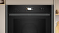 NEFF B64FS31G0B N90 Slide&Hide single oven with steam function in Graphite-Grey
