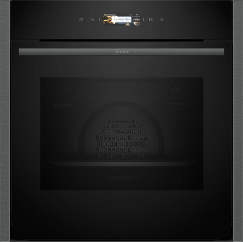 NEFF N70 Built-In Smart Single Oven - Graphite-Grey | B24CR71G0B