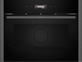 NEFF N70 C24GR3XG1B built-in microwave oven with grill in Graphite-Grey
