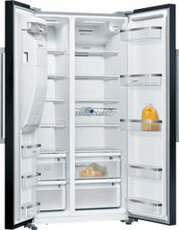 Bosch Series 6 KAD93ABEP American Side by Side Fridge Freezer in Black