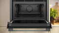 NEFF N70 C24MR21G0B built-in compact oven with microwave in Graphite-Grey