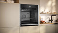 NEFF N70 Slide&Hide smart built-in single oven B54CR31N0B in Stainless Steel