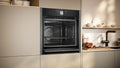NEFF B64CT73G0B N90 Slide&Hide pyrolytic single oven in Graphite-Grey