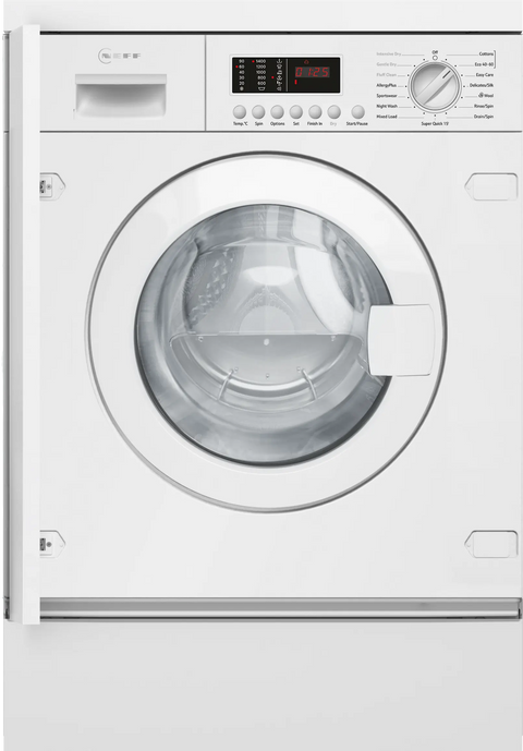 NEFF N50 Built-In 7kg/4kg Washer Dryer - White | V6540X3GB