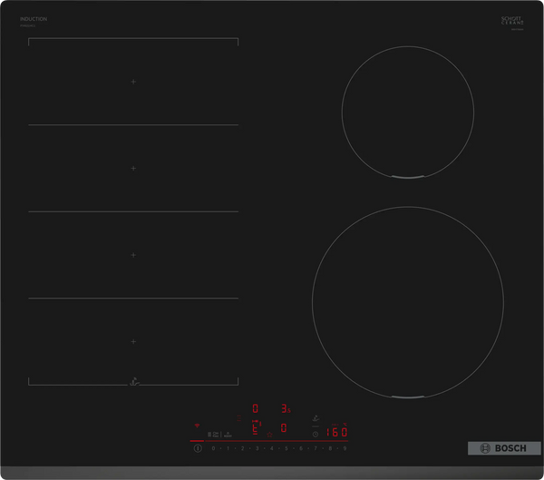 Bosch Series 6 PIX631HC1E 60cm FlexInduction hob in Black