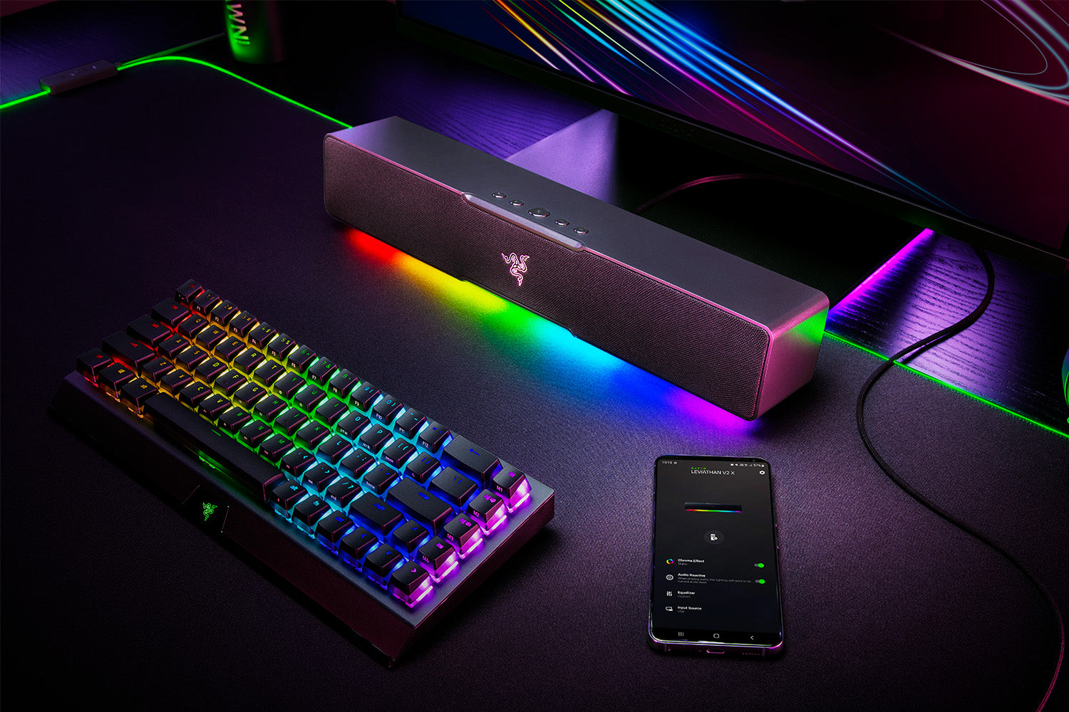 Razer Leviathan V2 X PC Gaming Soundbar, Black product image