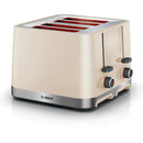 Bosch MyMoment 4-Slice Cream Toaster | TAT4M247GB Bosch Toaster Euronics Ireland
