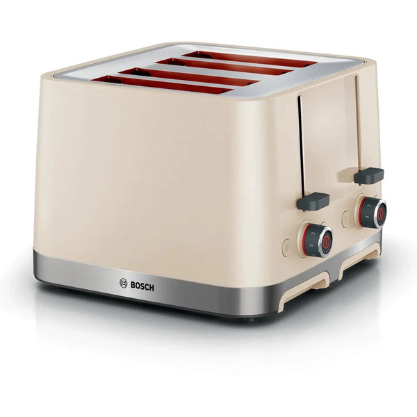 Bosch MyMoment 4-Slice Cream Toaster | TAT4M247GB Bosch Toaster Euronics Ireland