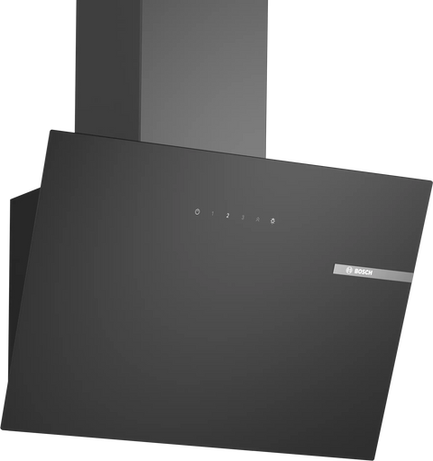 Bosch Series 2 60cm Inclined Cooker Hood - Black | DWK65DK60B