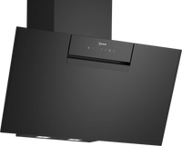 NEFF N 50 80cm angled glass cooker hood in Black