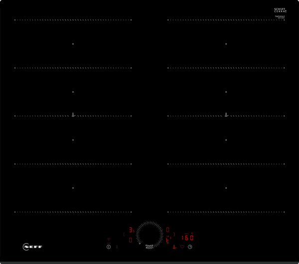 NEFF N 70 T66FHX4L0 60cm Flex Induction Hob in Black