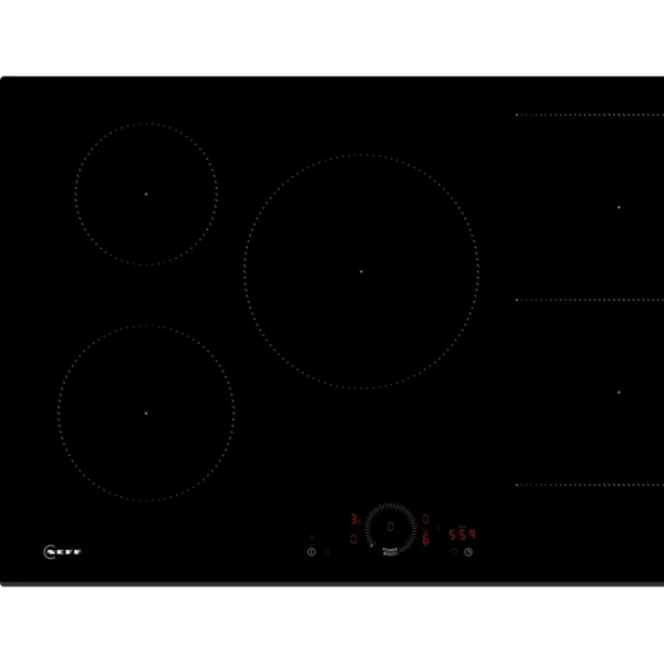 Neff N 70 Induction hob 80 cm Black | T58FHW1L0 NEFF Hob Euronics Ireland